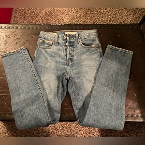 Levi Strauss High Rise Wedgie